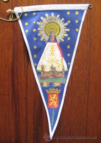 Banderines de colecci&oacute;n: BANDERIN ANTIGUO - VIRGEN DEL PILAR -. ENVIO GRATIS&iexcl;&iexcl;&iexcl;