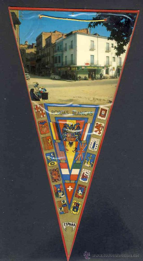 Banderines de colecci&oacute;n: Banderin de LES BORGES BLANQUES - Foto 1