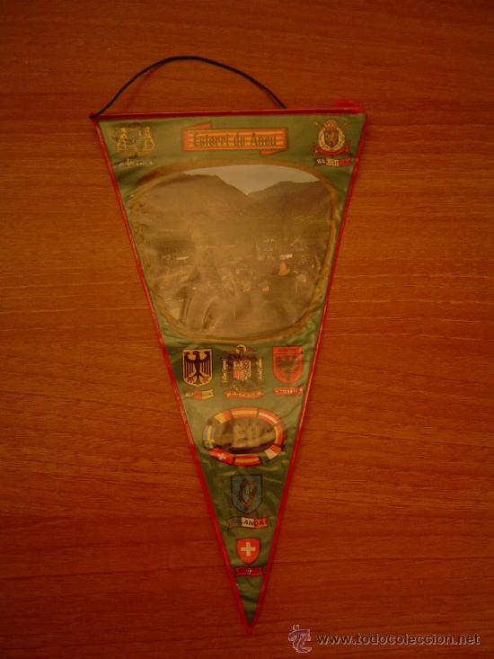 Collection pennants: BANDERIN  PLASTIFICADO -ESTERRI DE ANEU