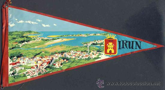 Banderines de colecci&oacute;n: Banderin de IRUN - Foto 1