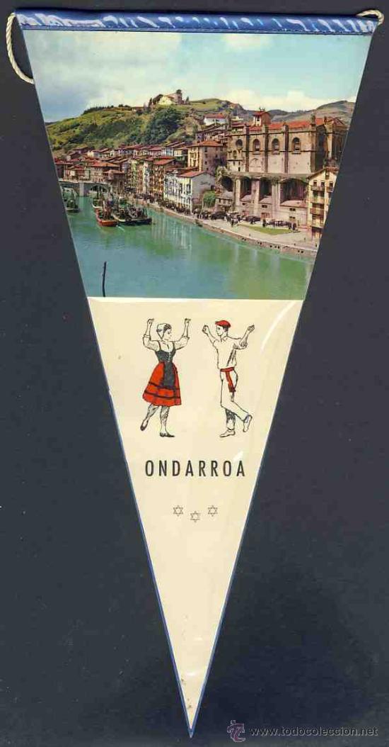 Banderines de colecci&oacute;n: Banderin de ONDARROA - Foto 1