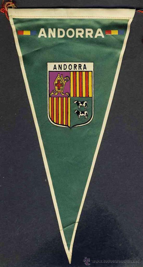 Banderines de colecci&oacute;n: Banderin de ANDORRA - Foto 1