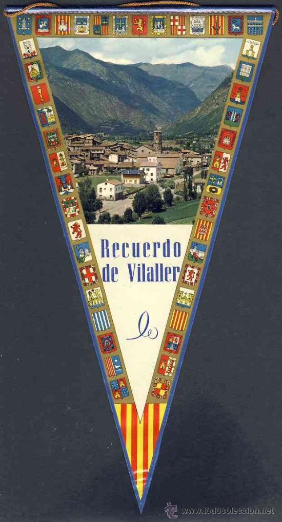 Banderines de colecci&oacute;n: Banderin de VILALLER - Foto 1