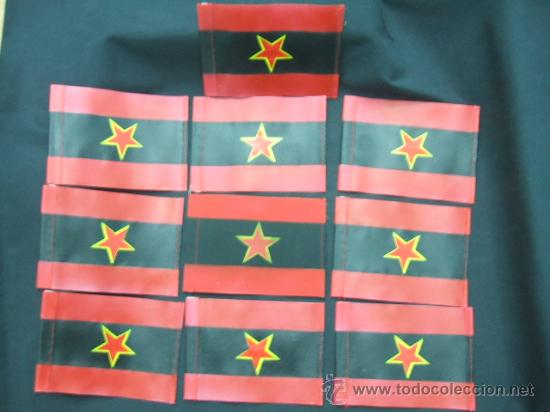Galhardetes de cole&ccedil;&atilde;o: LOTE 10 BANDERAS  -
