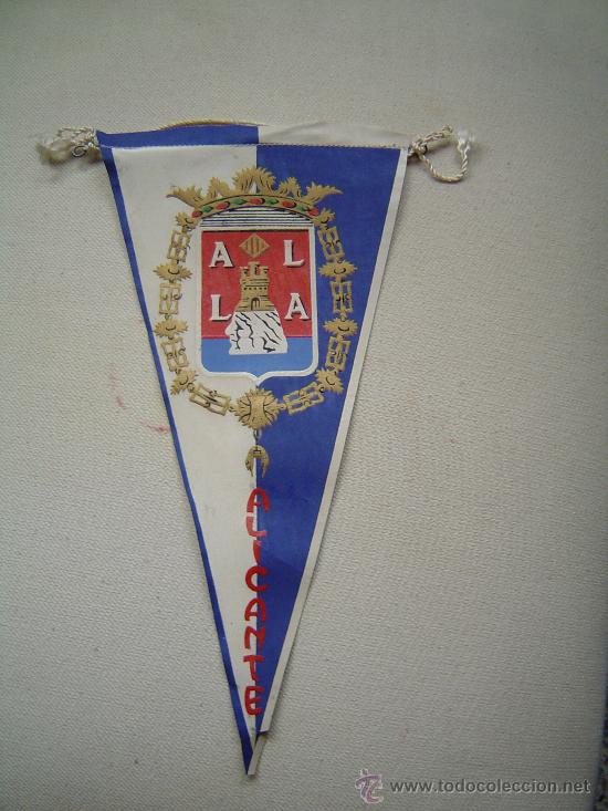 Sammlung von Wimpeln: Banderin de Alicante