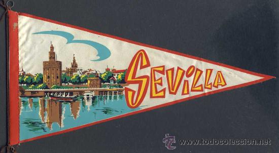 Banderines de colecci&oacute;n: Banderin de SEVILLA - Foto 1