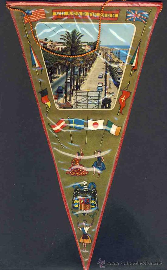 Banderines de colecci&oacute;n: Banderin de VILASSAR DE MAR - Foto 1