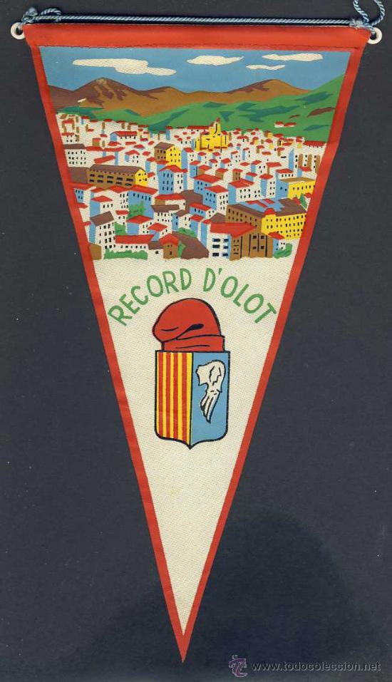 Banderines de colecci&oacute;n: Banderin de OLOT - Foto 1