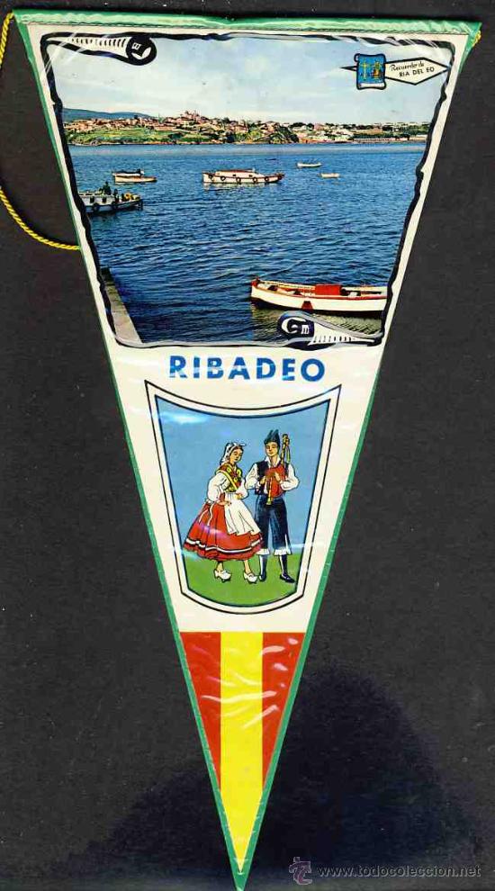 Banderines de colecci&oacute;n: Banderin de RIBADEO - Foto 1