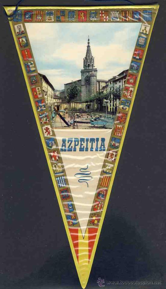 Banderines de colecci&oacute;n: Banderin de AZPEITIA - Foto 1
