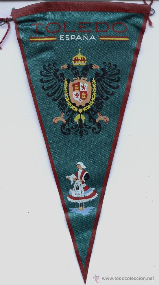 Banderines de colecci&oacute;n: Banderin de Toledo - Foto 1