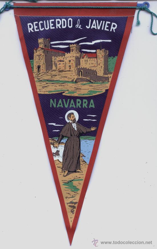 Banderines de colecci&oacute;n: Banderin de Javier (Navarra) - Foto 1