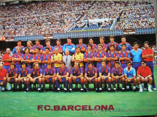 Galhardetes de cole&ccedil;&atilde;o: PLANTILLA F.C BARCELONA BAR&Ccedil;A