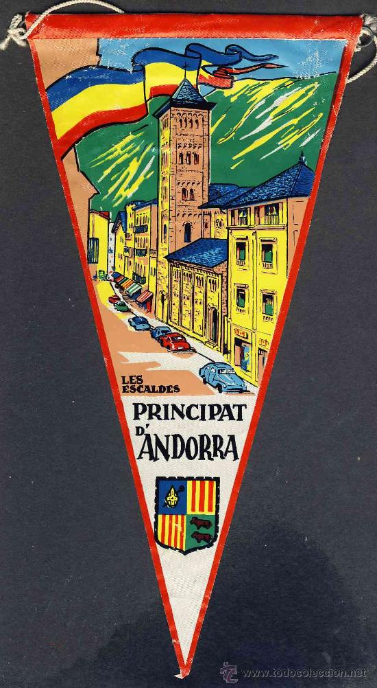 Banderines de colecci&oacute;n: Banderin de ANDORRA - Foto 1