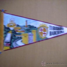 Banderines de colección: ANTIGUO BANDERIN DE TELA DEL TIBIDABO,BARCELONA.. Lote 29400043