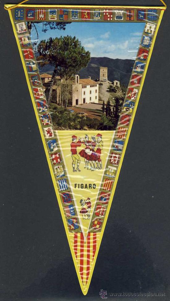 Banderines de colecci&oacute;n: Banderin de EL FIGAR&Oacute; - Foto 1