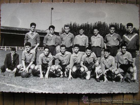 Bandierine di collezione: FOTOGRAFIA CD ROSES ROSAS EQUIPO DE FUTBOL DE 1959