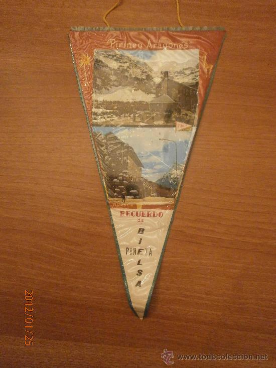 Bandierine di collezione: BANDERIN DE PIRINEO ARAGONES RECUERDO DE BIELSA