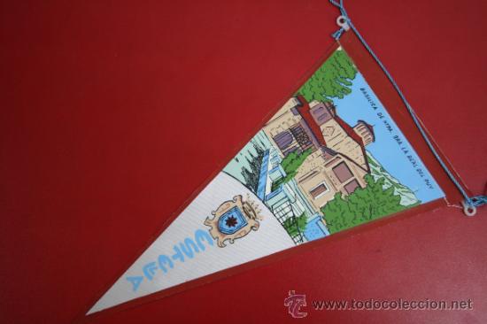 Sammlung von Wimpeln: Antiguo Banderin en Tela Estella Lizarra Navarra A&ntilde;os 70 - Basilica