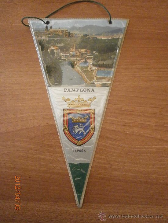 Bandierine di collezione: BANDERIN -PAMPLONA .ESPA&Ntilde;A -