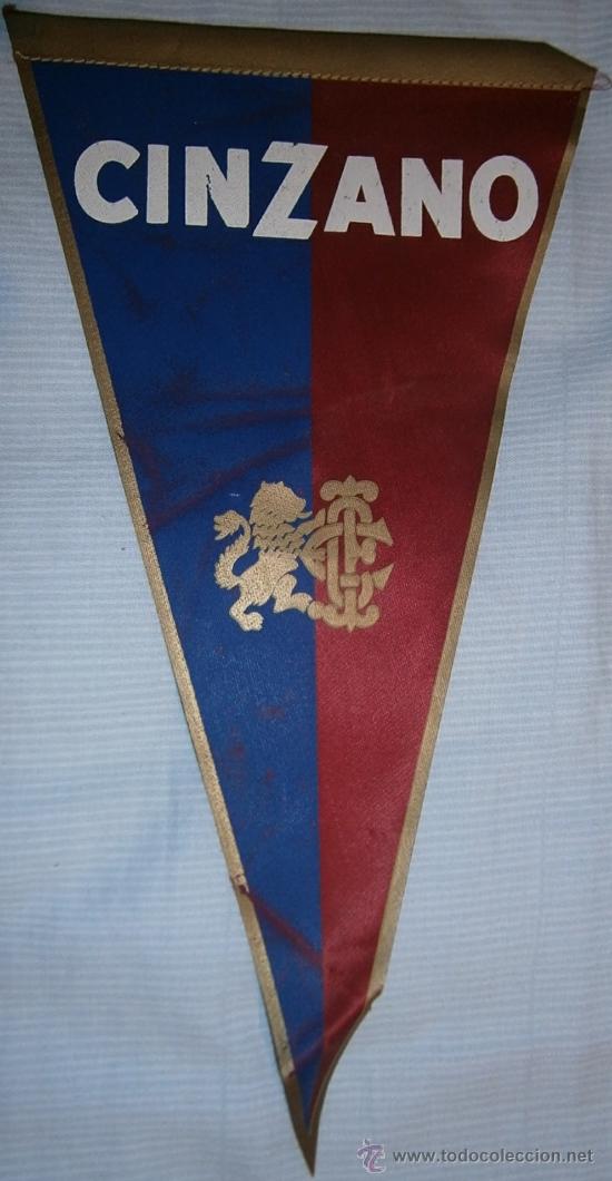 Banderines de colecci&oacute;n: bander&iacute;n de 28 cms CINZANO - Foto 1
