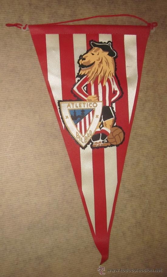 Collection pennants: BANDER&Iacute;N DEL AT.BILBAO,LOS LEONES DE SAN MAM&Eacute;S,A&Ntilde;OS 60