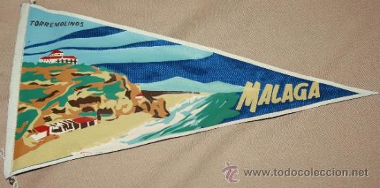 Collection pennants: BANDERIN DE MALAGA A&Ntilde;OS 60.70
