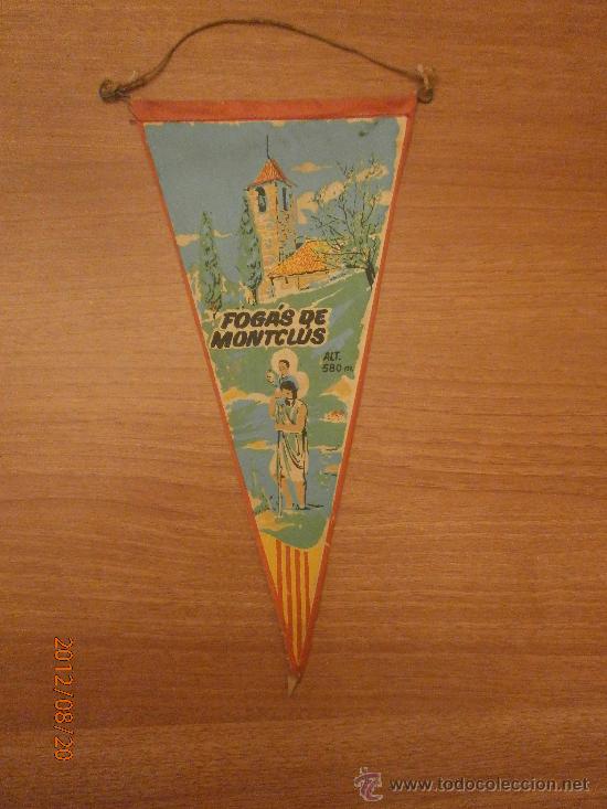 Bandierine di collezione: BANDERIN, FOGAS DE MONTCLUS - ALT 580 m -