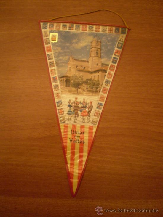 Collection pennants: BANDERIN  LLINAS DEL VALLES - PLASTICO