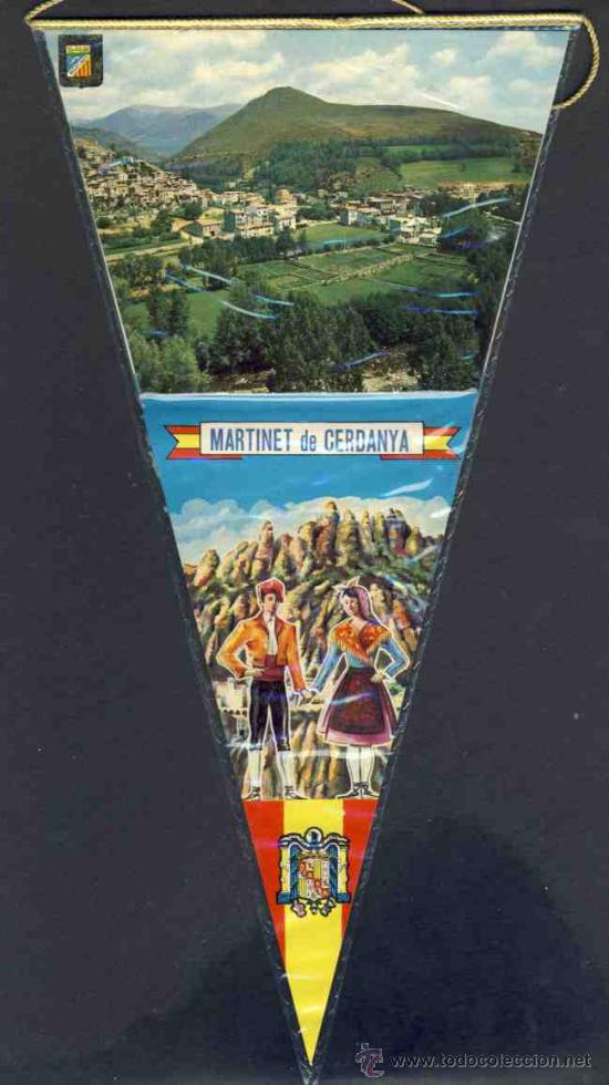 Banderines de colecci&oacute;n: Banderin de MARTINET DE CERDANYA - Foto 1
