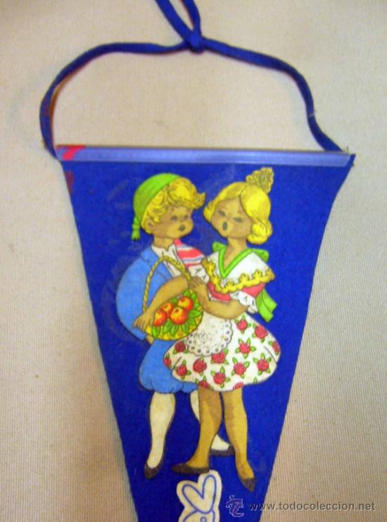 Sammlung von Wimpeln: BANDERIN, FIELTRO, 37 X 14 CM, FALLERO, VALENCIA