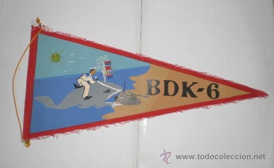 Bandierine di collezione: Bander&iacute;n del buque anfibio espa&ntilde;ol BDK-6.