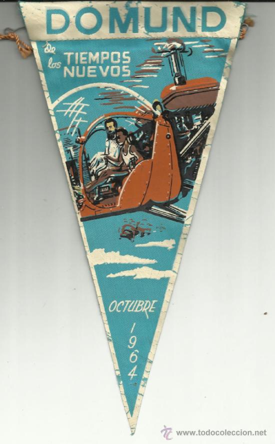 Galhardetes de cole&ccedil;&atilde;o: BANDER&Iacute;N DOMUND OCTUBRE 1964