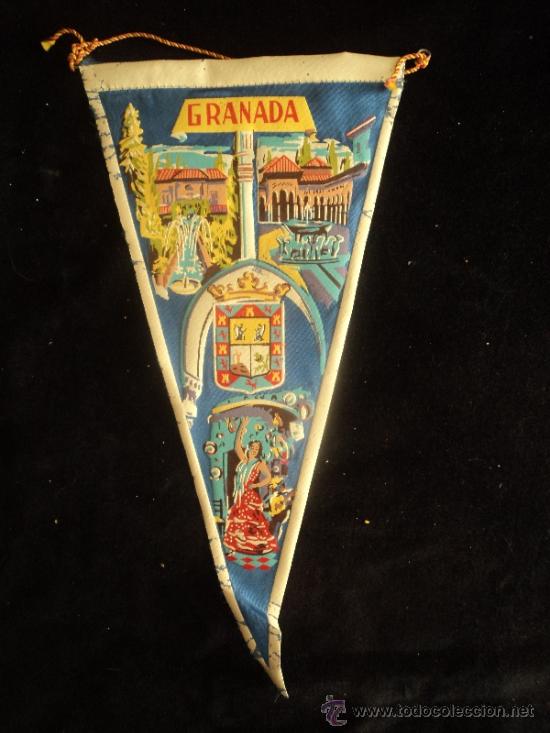 Banderines de colecci&oacute;n: BANDERIN GRANADA. 26 CM. PLASTICO - Foto 1