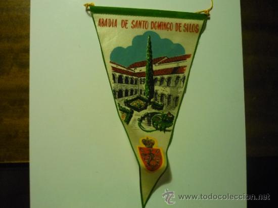 Fanions de collection: BANDERIN TELA ABADIA STO.DOMINGO DE SILOS