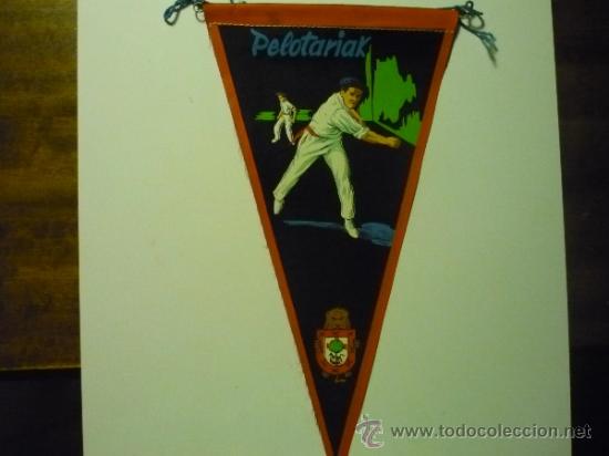 Bandierine di collezione: BANDERIN TELA DEPORTES PELOTARIAK - PELOTARI BILBAO