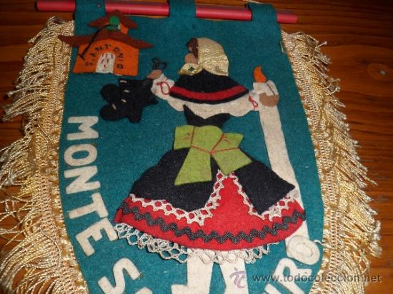 Banderines de colecci&oacute;n: BANDER&Iacute;N MONTE SALGUEIRO (EN RELIEVE) - Foto 2