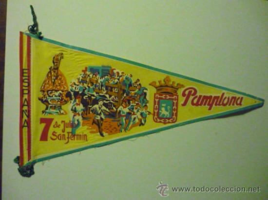 Bandierine di collezione: BANDERIN PAMPLONA - 7 JULIO S.FERMIN