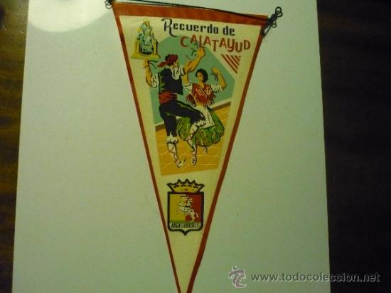 Bandierine di collezione: banderin tela recuerdo de calatayud