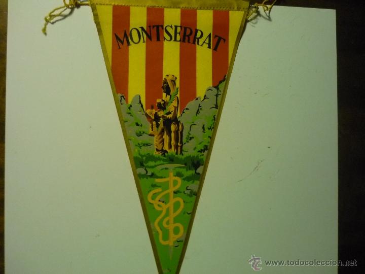 Fanions de collection: banderin tela montserrat -virgen