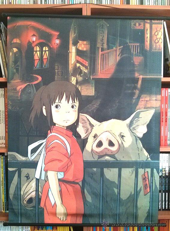 Sammlung von Wimpeln: 2 banderolas - Wall scroll - Totoro - Chihiro - Hayao Miyazaki - Studio Ghibli