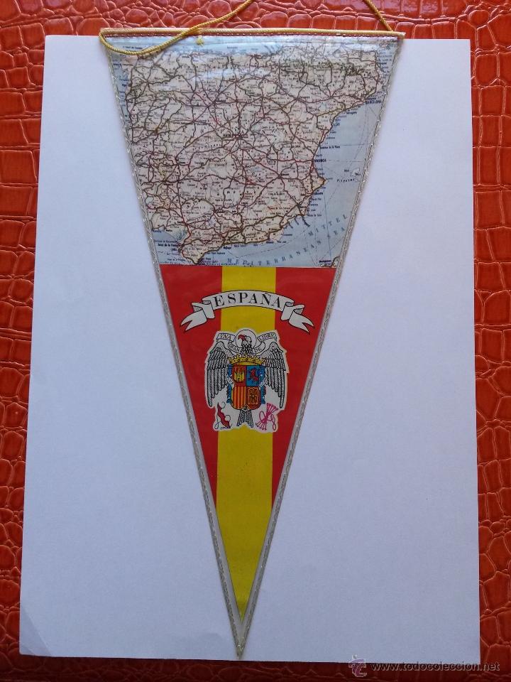 Collection pennants: Banderin recuerdo de Marbella con el aguila por detras lo de Marbella 2 fotos