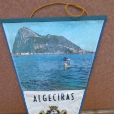 Banderines de colección: BANDERIN DE ALGECIRAS - AÑOS 60-70. Lote 40739435