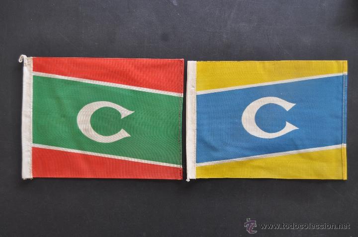 Banderines de colecci&oacute;n: PAREJA DE BANDERINES - Foto 1