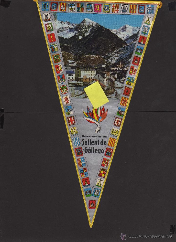 Galhardetes de cole&ccedil;&atilde;o: banderin sallent de gallego huesca aragon pirineo central sallen de galligo