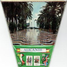 Banderines de colección: BANDERIN DE ALICANTE DOS CARAS