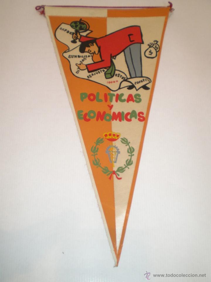 Bandierine di collezione: BANDERIN DE POLITICAS Y ECONOMICAS A&Ntilde;OS 60