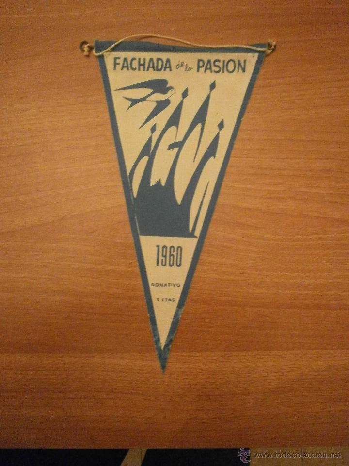Bandierine di collezione: BANDERIN FACHADA DE LA PASION 1960