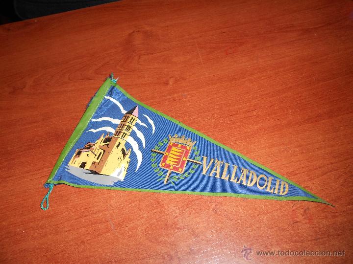 Banderines de colecci&oacute;n: ANTIGUO BANDER&Iacute;N ORIGINAL DE LOS A&Ntilde;OS 60: VALLADOLID