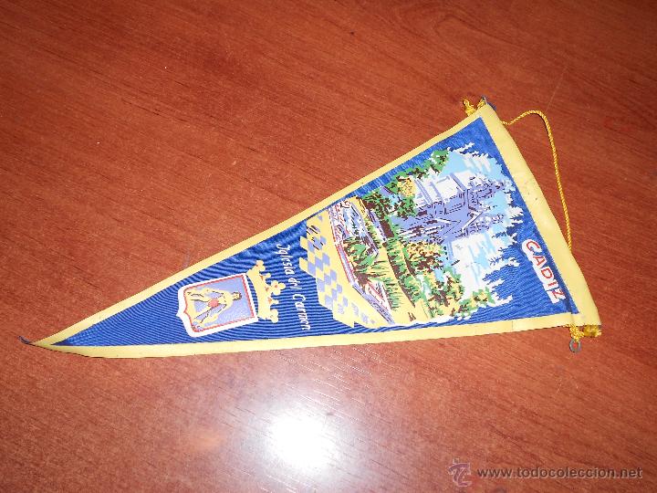 Banderines de colecci&oacute;n: ANTIGUO BANDER&Iacute;N ORIGINAL DE LOS A&Ntilde;OS 60: C&Aacute;DIZ, IGLESIA DEL CARMEN